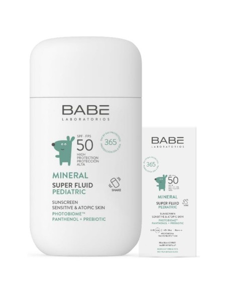 Laboratorios BABÉ SUN PEDIATRIC Mineral Super Fluid SPF 50