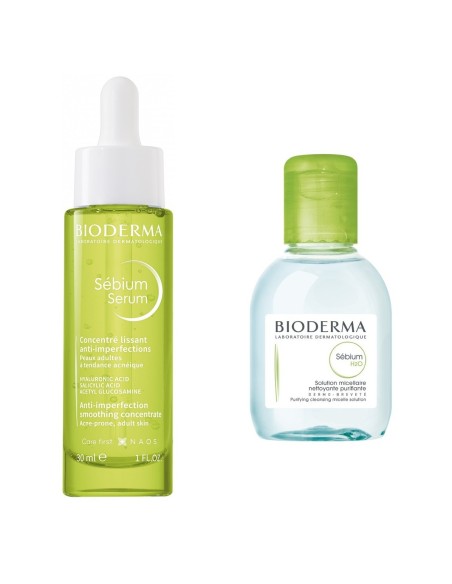 Bioderma Sebium serum + Sebium H2O micelarna voda Promo pakiranje