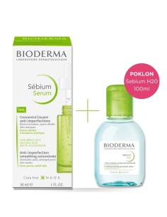 Bioderma Sebium serum + Sebium H2O micelarna voda Promo pakiranje