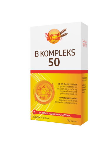 Natural Wealth B kompleks 50 tablete