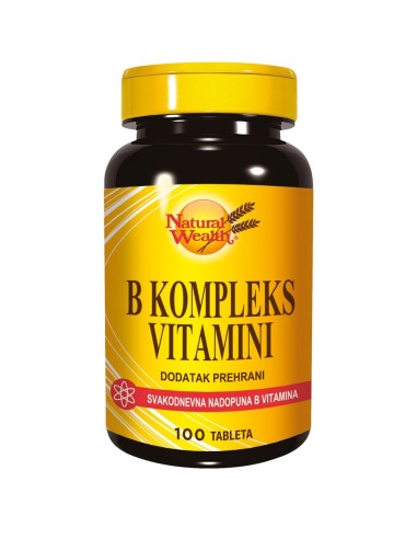 Natural Wealth B kompleks vitamini tablete