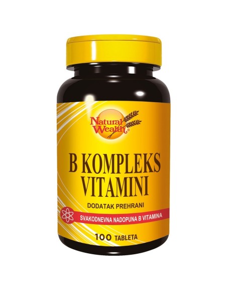 Natural Wealth B kompleks vitamini tablete