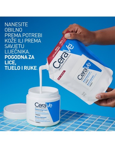 CeraVe Hidratantna krema za suhu do vrlo suhu kožu Refill