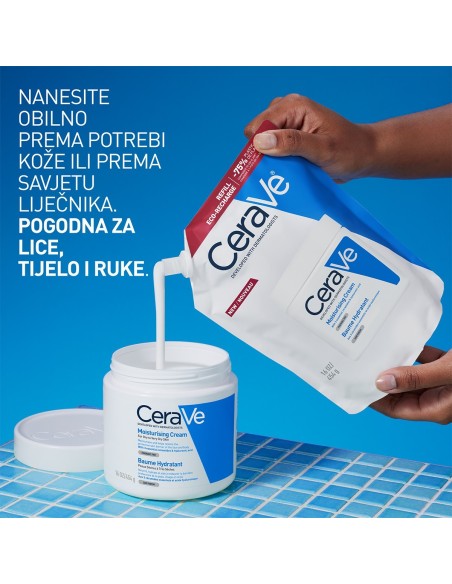 CeraVe Hidratantna krema za suhu do vrlo suhu kožu Refill