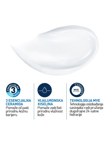 CeraVe Hidratantna krema za suhu do vrlo suhu kožu Refill