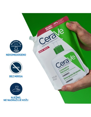 CeraVe Hidratantna emulzija za čišćenje za normalnu do suhu kožu Refill