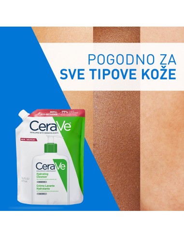 CeraVe Hidratantna emulzija za čišćenje za normalnu do suhu kožu Refill