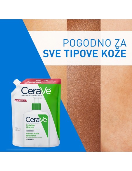 CeraVe Hidratantna emulzija za čišćenje za normalnu do suhu kožu Refill