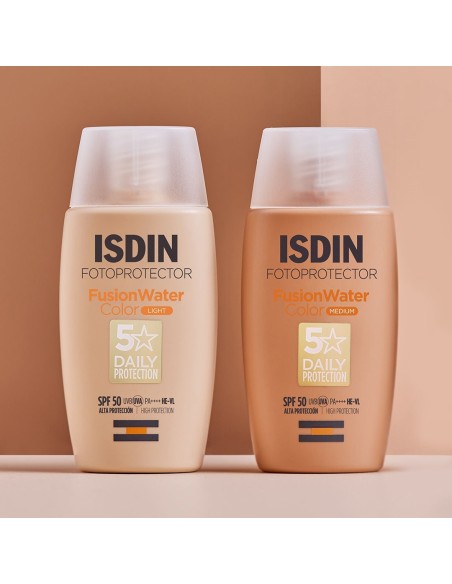 ISDIN Fotoprotector Fusion Water Color Light SPF 50 krema