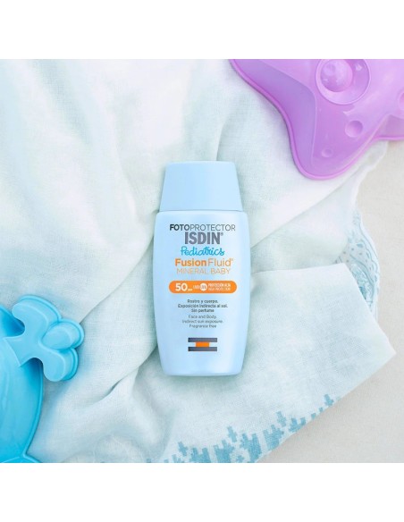 ISDIN FotoProtector Fusion Fluid Mineral Baby Pediatrics SPF50