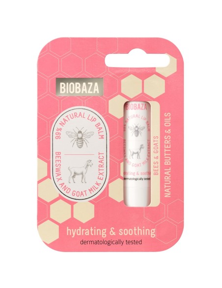 Biobaza Bees & Goats Balzam za usne