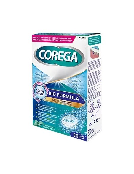 Corega Bio Formula Tablete za čišćenje zubnih proteza