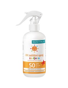 Biovitalis UV zaštitni sprej za djecu SPF 50