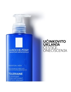 La Roche-Posay Toleriane pjenušavi gel s dvostrukim djelovanjem za hidrataciju i čišćenje kože 2