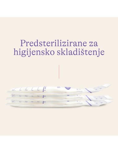 Lansinoh vrećice za čuvanje i zamrzavanje izdojenog mlijeka