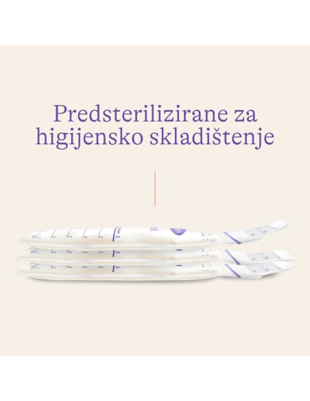 Lansinoh vrećice za čuvanje i zamrzavanje izdojenog mlijeka