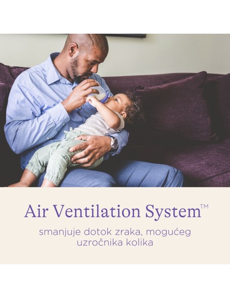 Lansinoh NaturalWave Sisač Duda za bočicu Mali protok
