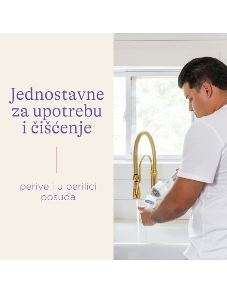 Lansinoh Staklena bočica za hranjenje s NaturalWave sisačem