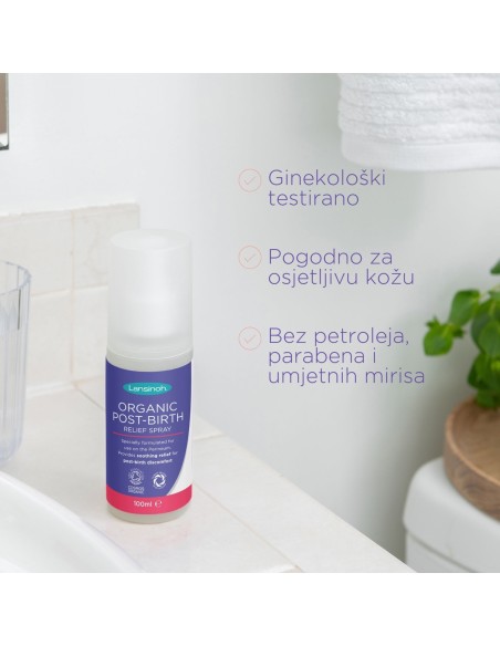Lansinoh Organski sprej za oporavak nakon poroda