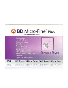 Microfine BD Igle 31G 0,25x5mm