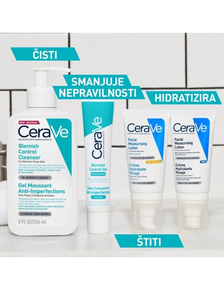 CeraVe Pjenasti gel za čišćenje kože sklone nepravilnostima koji sadržava salicilnu kiselinu