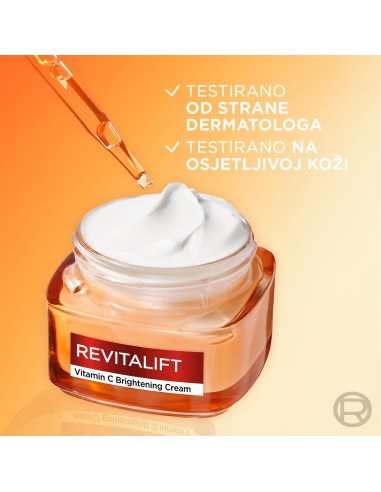 L'Oréal Paris Revitalift Vitamin C dnevna krema, 50ml