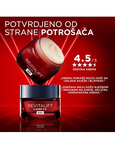 L'Óreal Paris Revitalift Laser Renew Dnevna krema protiv bora 50 ml