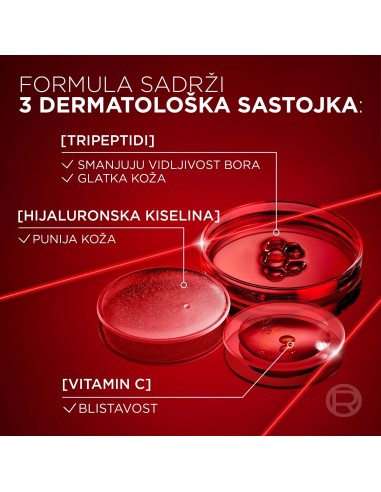 L’Oreal Paris Revitalift Laser Tri-peptidni serum za korekciju znakova starenja, 30ml