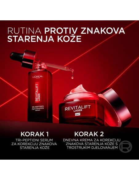 L’Oreal Paris Revitalift Laser Tri-peptidni serum za korekciju znakova starenja, 30ml