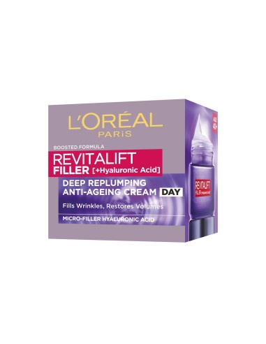 L'Oreal Paris Revitalift Filler Dnevna krema protiv bora 50 ml