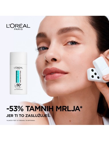 L'Oreal Paris Bright Reveal UV fluid protiv tamnih mrlja 50ml