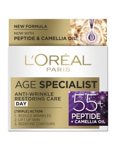 L'Oreal Paris Age Specialist Anti-Wrinkle 55+ Dnevna njega za obnavljanje kože 50 ml
