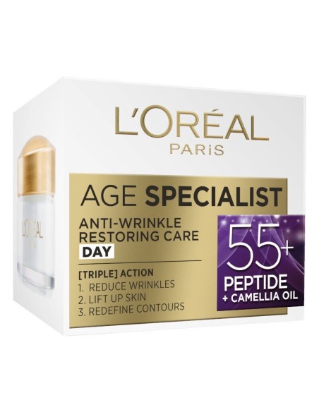 L'Oreal Paris Age Specialist Anti-Wrinkle 55+ Dnevna njega za obnavljanje kože 50 ml
