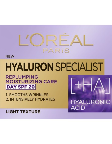 L'Oreal Paris Hyaluron Specialist dnevna hidratantna krema za vraćanje volumena 50 ml