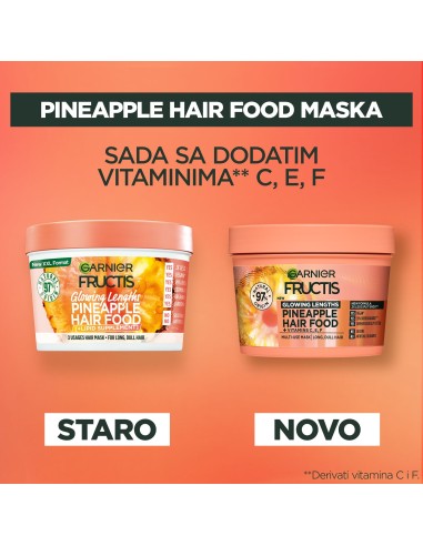 Garnier Fructis Hair Food Pineapple maska za kosu 390 ml