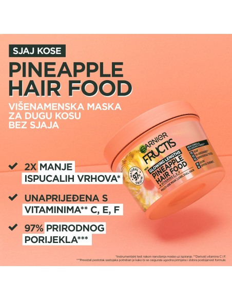 Garnier Fructis Hair Food Pineapple maska za kosu 390 ml