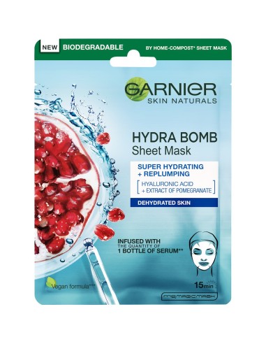 Garnier Skin Naturals Tissue Mask Moisture + Aqua Bomb Maska za lice