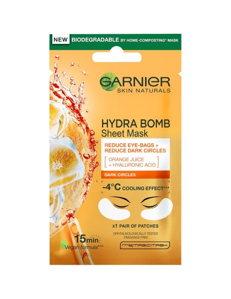 Garnier Skin Naturals Eye Tissue maska za oči protiv tamnih krugova