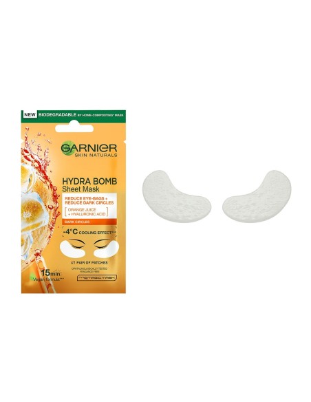 Garnier Skin Naturals Eye Tissue maska za oči protiv tamnih krugova