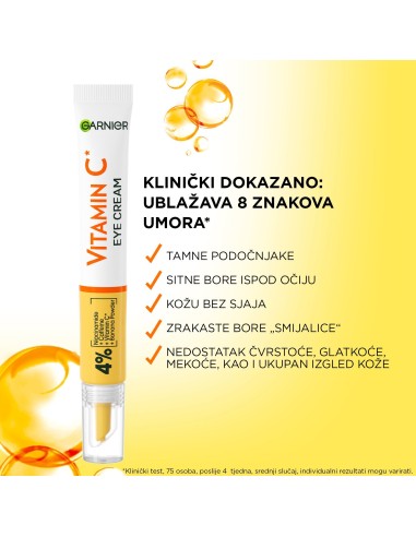 Garnier Skin Naturals Vitamin C krema za područje oko očiju