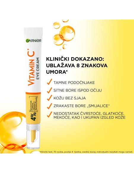 Garnier Skin Naturals Vitamin C krema za područje oko očiju