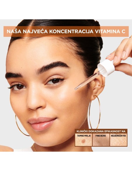 Garnier Skin Naturals Vitamin C noćni serum za blistavu kožu 30ml