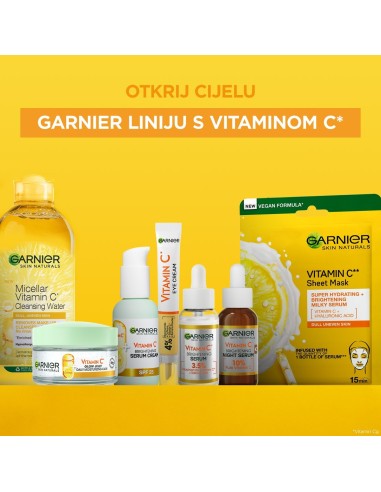 Garnier Skin Naturals Vitamin C noćni serum za blistavu kožu 30ml