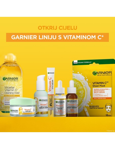 Garnier Skin Naturals Vitamin C noćni serum za blistavu kožu 30ml