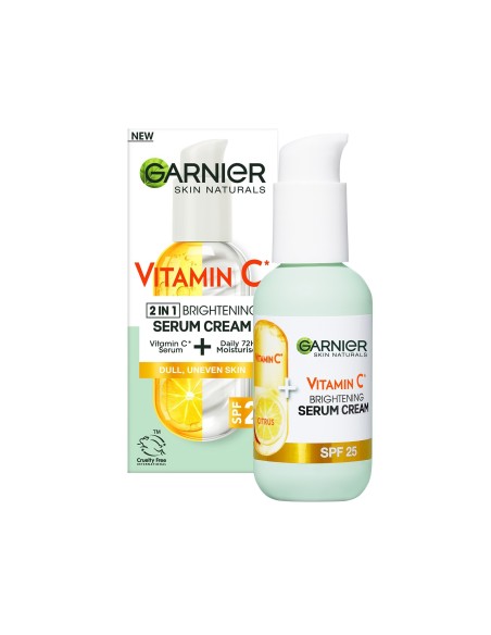 Garnier Vitamin C* 2U1 Serum-krema za blistavu kožu SPF25