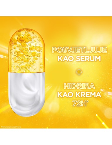 Garnier Vitamin C* 2U1 Serum-krema za blistavu kožu SPF25