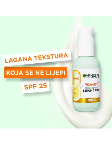 Garnier Vitamin C* 2U1 Serum-krema za blistavu kožu SPF25