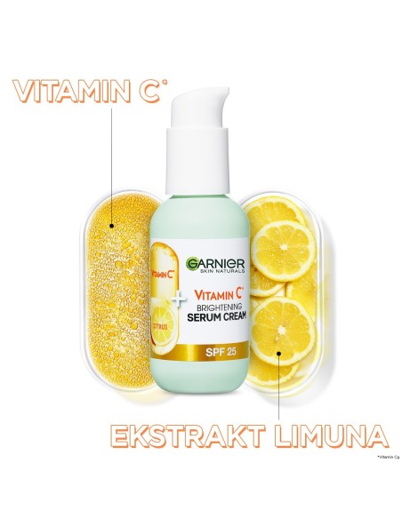 Garnier Vitamin C* 2U1 Serum-krema za blistavu kožu SPF25