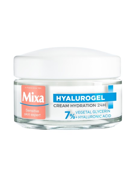 Mixa Hyalurogel Light intenzivna hidratacija, osjetljiva normalna i dehidrirana koža 50 ml