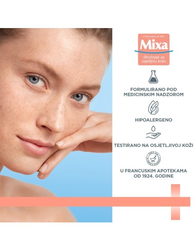 Mixa Hyalurogel Light intenzivna hidratacija, osjetljiva normalna i dehidrirana koža 50 ml
